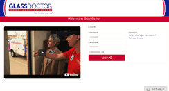 Desktop Screenshot of glassdoctor.tortal.net