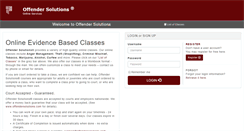 Desktop Screenshot of offendersolutions.tortal.net