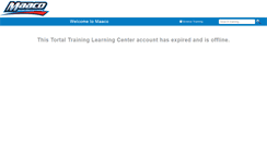 Desktop Screenshot of maaco.tortal.net
